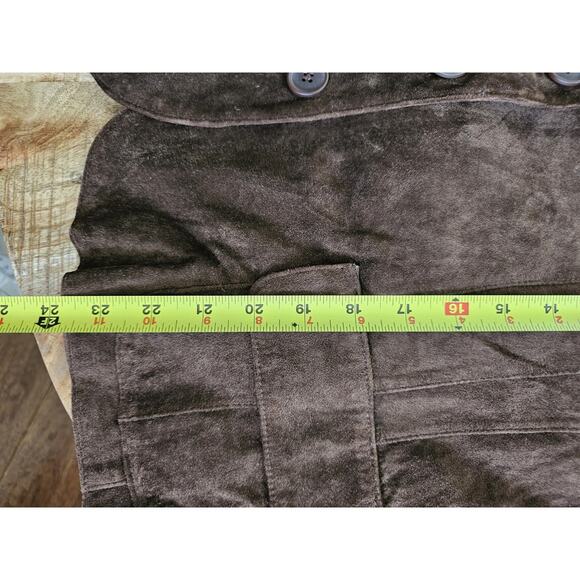 Valerie Stevens Brown Leather Jacket Women's Size XL NWT Vintage Boho - Picture 11 of 16